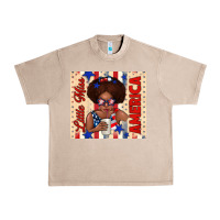 French Oak little miss america Urban Heavy Tee - TumblerDesignByShophia