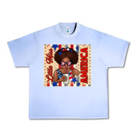 Grape Ice little miss america Urban Heavy Tee - TumblerDesignByShophia