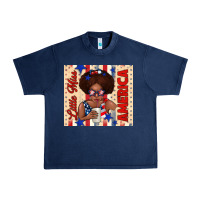 Navy little miss america Urban Heavy Tee - TumblerDesignByShophia