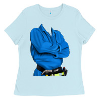 Baby Blue english cocker spaniel mechanic 2 Ladies Tee - RanaPortraitStore