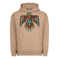 Pigment Burro thunderbird with sunflowers Urban Hoodie - BarkalooDesign