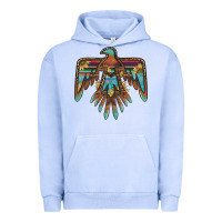Pigment Grape Ice thunderbird with sunflowers Urban Hoodie - BarkalooDesign