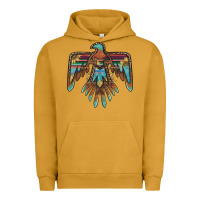 Pigment Peanut Butter thunderbird with sunflowers Urban Hoodie - BarkalooDesign