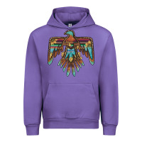 Tulip thunderbird with sunflowers Urban Hoodie - BarkalooDesign
