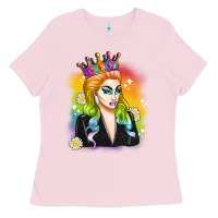 Bubblegum Pink drag queen Ladies Tee - Artiststas