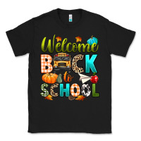 Black welcome back to school fall Classic Tee - texasbilliewilder
