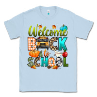 Dusty Blue welcome back to school fall Classic Tee - texasbilliewilder