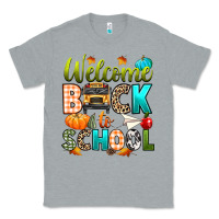 Heather Grey welcome back to school fall Classic Tee - texasbilliewilder