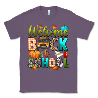 Lavender welcome back to school fall Classic Tee - texasbilliewilder