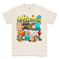 Natural welcome back to school fall Classic Tee - texasbilliewilder