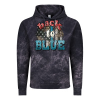 Cloud Black Back to blue 4th of july Vintage Hoodie - HowdyJamesFarm