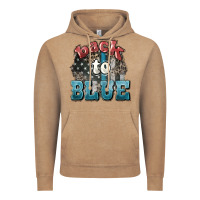 Vintage Coffee Back to blue 4th of july Vintage Hoodie - HowdyJamesFarm