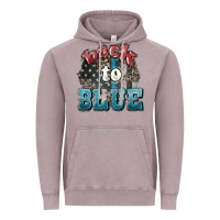 Vintage Zinc Back to blue 4th of july Vintage Hoodie - HowdyJamesFarm