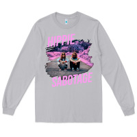 Moon Dust hippie sabotage aesthetic style photo with text Long Sleeve Tee - lanVoArt