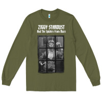 Army Green great⭐ david⭐bowie ⭐1 Long Sleeve Tee - lanVoArt