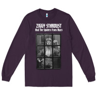 Plum great⭐ david⭐bowie ⭐1 Long Sleeve Tee - lanVoArt
