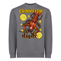 Storm mardi gras crawfish dude Heavyweight Sweatshirt - FaDigitalArtStudio