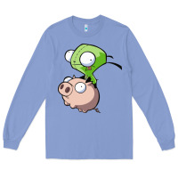 Colony Blue invader zim Long Sleeve Tee - lanVoArt