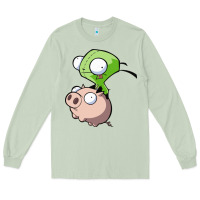 Matcha invader zim Long Sleeve Tee - lanVoArt