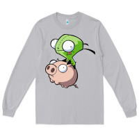 Moon Dust invader zim Long Sleeve Tee - lanVoArt