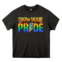 Asphalt Lgbtq Show Your Pride With Rainbow Heavy Core Tee - BundleAndBundleShop
