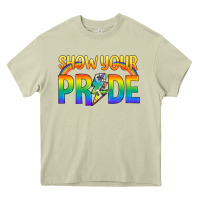 Mossy Lgbtq Show Your Pride With Rainbow Heavy Core Tee - BundleAndBundleShop