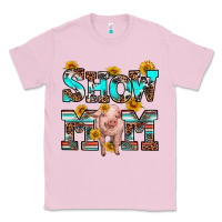 Bubblegum Pink show mom pig Classic Tee - RanaPortraitStore