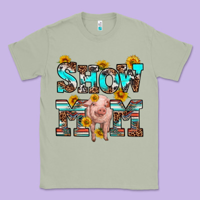 Show Mom Pig Classic Tee Designed By Ranaportraitstore