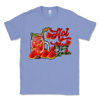 Colony Blue hot mom summer watermelon Classic Tee - RacoonDesign