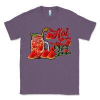 Lavender hot mom summer watermelon Classic Tee - RacoonDesign