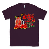 Plum hot mom summer watermelon Classic Tee - RacoonDesign