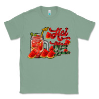 Sage hot mom summer watermelon Classic Tee - RacoonDesign