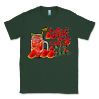 Sports Green hot mom summer watermelon Classic Tee - RacoonDesign
