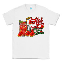 White hot mom summer watermelon Classic Tee - RacoonDesign