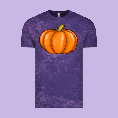 Pumpkin Vintage Tee Designed By Texasbilliewilder