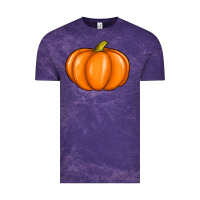 Cloud Purple pumpkin Vintage Tee - texasbilliewilder