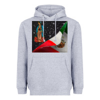 Heather Grey our lady graduap Heavyweight Hoodie - CowhideDigitalArt
