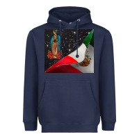 Navy our lady graduap Heavyweight Hoodie - CowhideDigitalArt