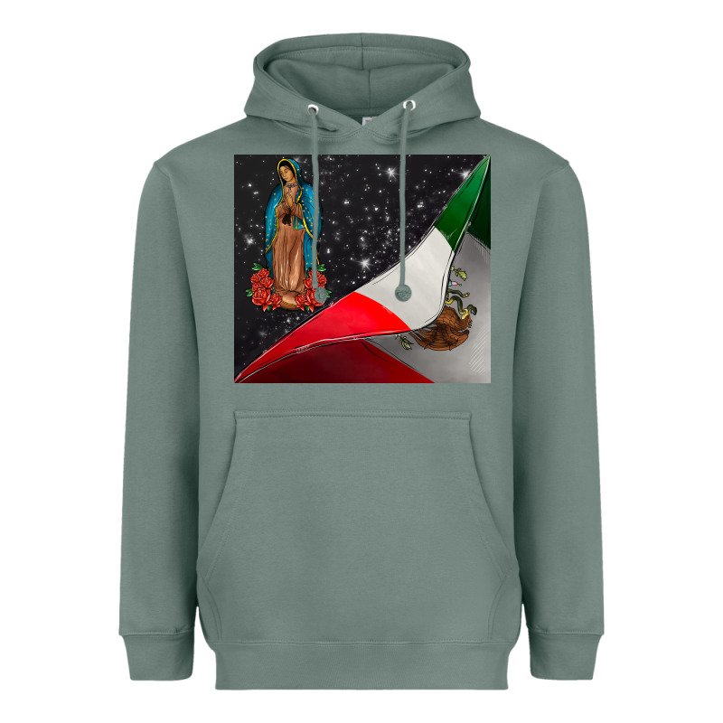 Our Lady Graduap Heavyweight Hoodie by CowhideDigitalArt | Teevron