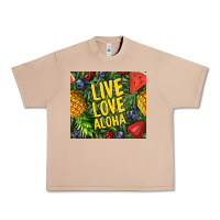 Burro live love aloha Urban Heavy Tee - TumblerDesignByShophia