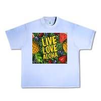 Grape Ice live love aloha Urban Heavy Tee - TumblerDesignByShophia