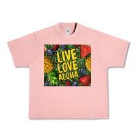 Salmon live love aloha Urban Heavy Tee - TumblerDesignByShophia