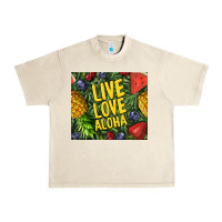 Sandshell live love aloha Urban Heavy Tee - TumblerDesignByShophia