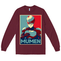 Burgundy mumen rider 10 Long Sleeve Tee - lanVoArt