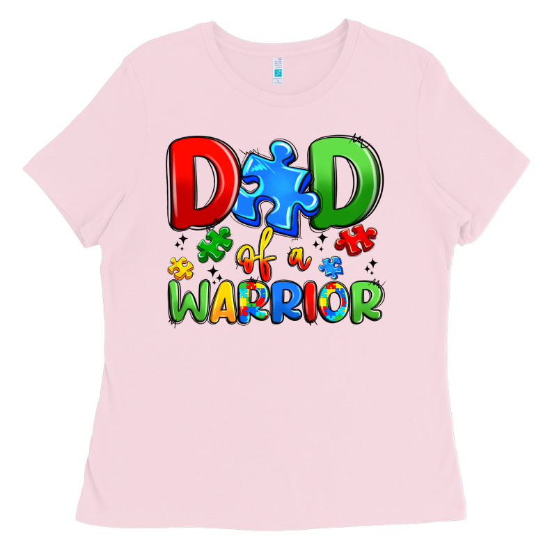 Dad Of A Warrior Ladies Tee by Artiststas | Teevron
