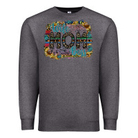 Charcoal Heather wife mom boss Premium Sweatshirt - SublimationCraftShop