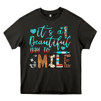 Asphalt it’s a beautiful day to smile Heavy Core Tee - JahusDesignShop