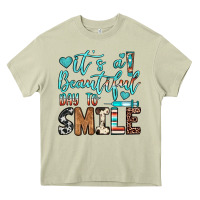 Mossy it’s a beautiful day to smile Heavy Core Tee - JahusDesignShop