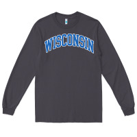 Smoke wisconsin blue Long Sleeve Tee - lanVoArt