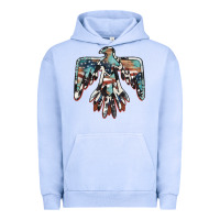 Pigment Grape Ice American flag thunderbird Urban Hoodie - BarkalooDesign
